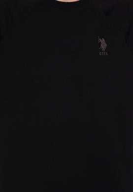 Erkek Siyah Basic Sweatshirt - 50253181029