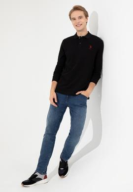 Erkek Siyah Basic Sweatshirt - 50253133037