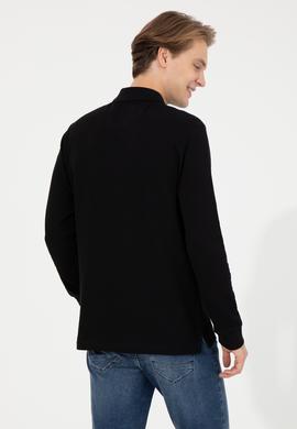 Erkek Siyah Basic Sweatshirt - 50253133037