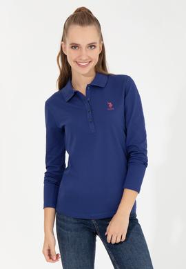 Kadın Mavi Basic Sweatshirt - 50256259089