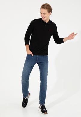 Erkek Siyah Basic Sweatshirt - 50253121145