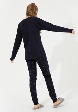 Kadın Lacivert Pijama Takımı - 50264805004