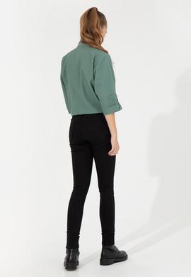 Kadın Siyah Jean Pantolon - 50256715002