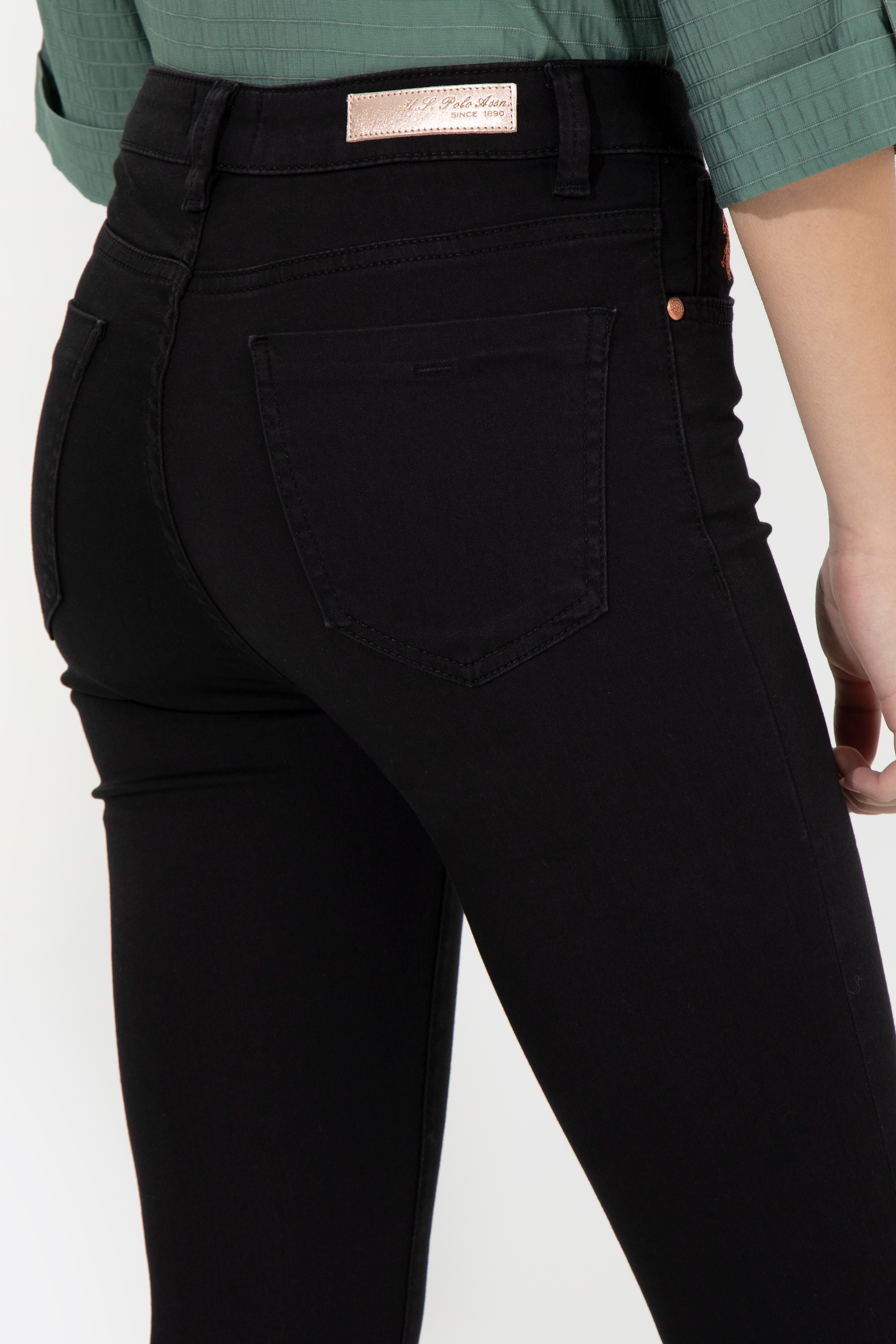 Kadın Siyah Jean Pantolon - Image 7