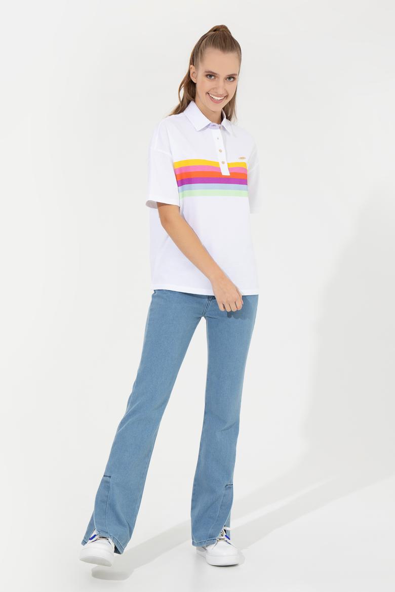 Kadın Açık Mavi Jean Pantolon - 50247663002