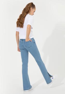 Kadın Açık Mavi Jean Pantolon - 50247663002