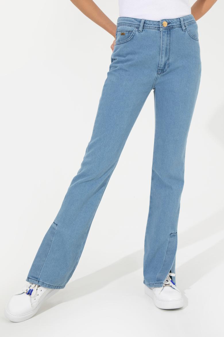 Kadın Açık Mavi Jean Pantolon - 50247663002