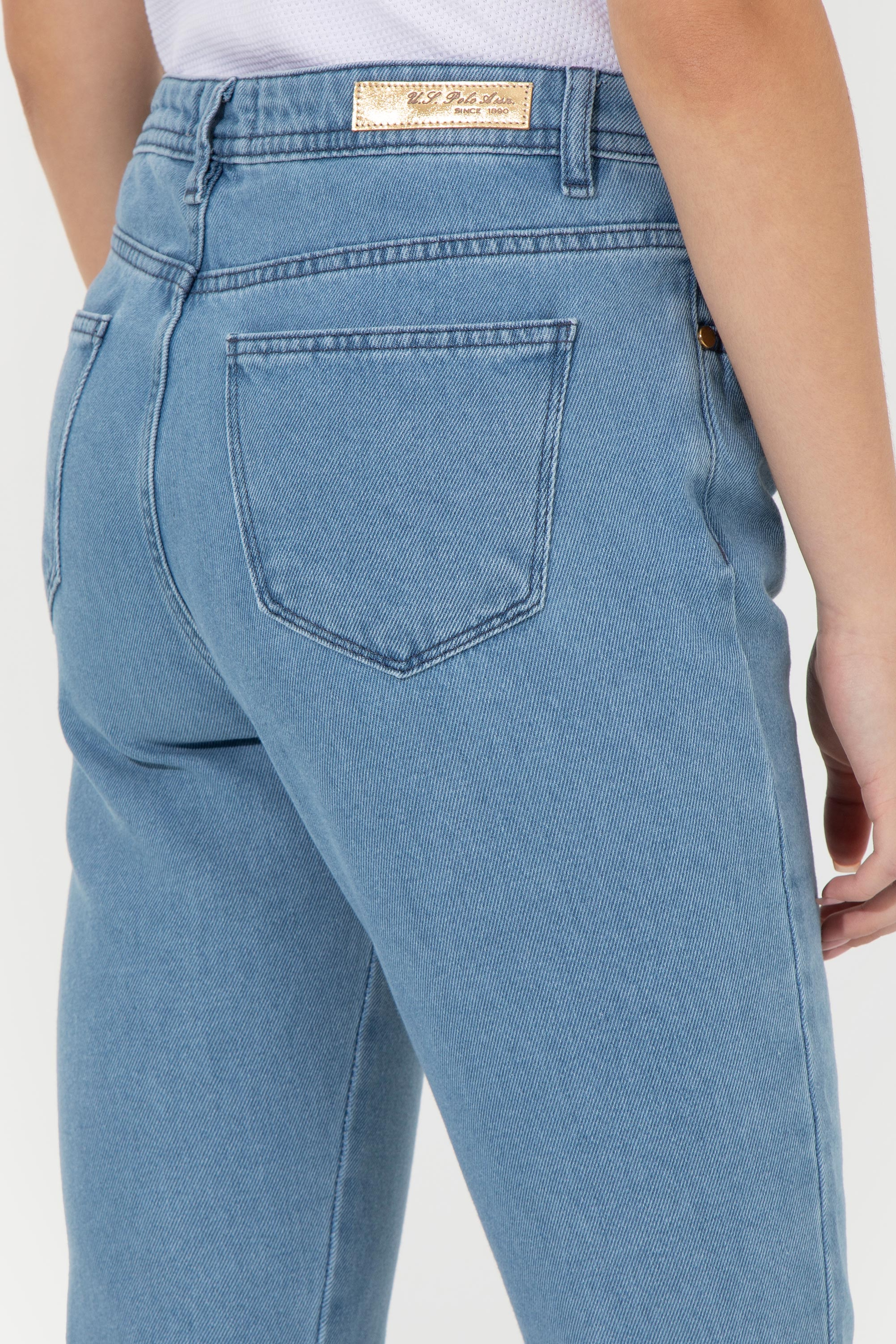 Kadın Açık Mavi Jean Pantolon - Image 7