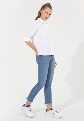 Kadın Açık Mavi Jean Pantolon - 50246402001