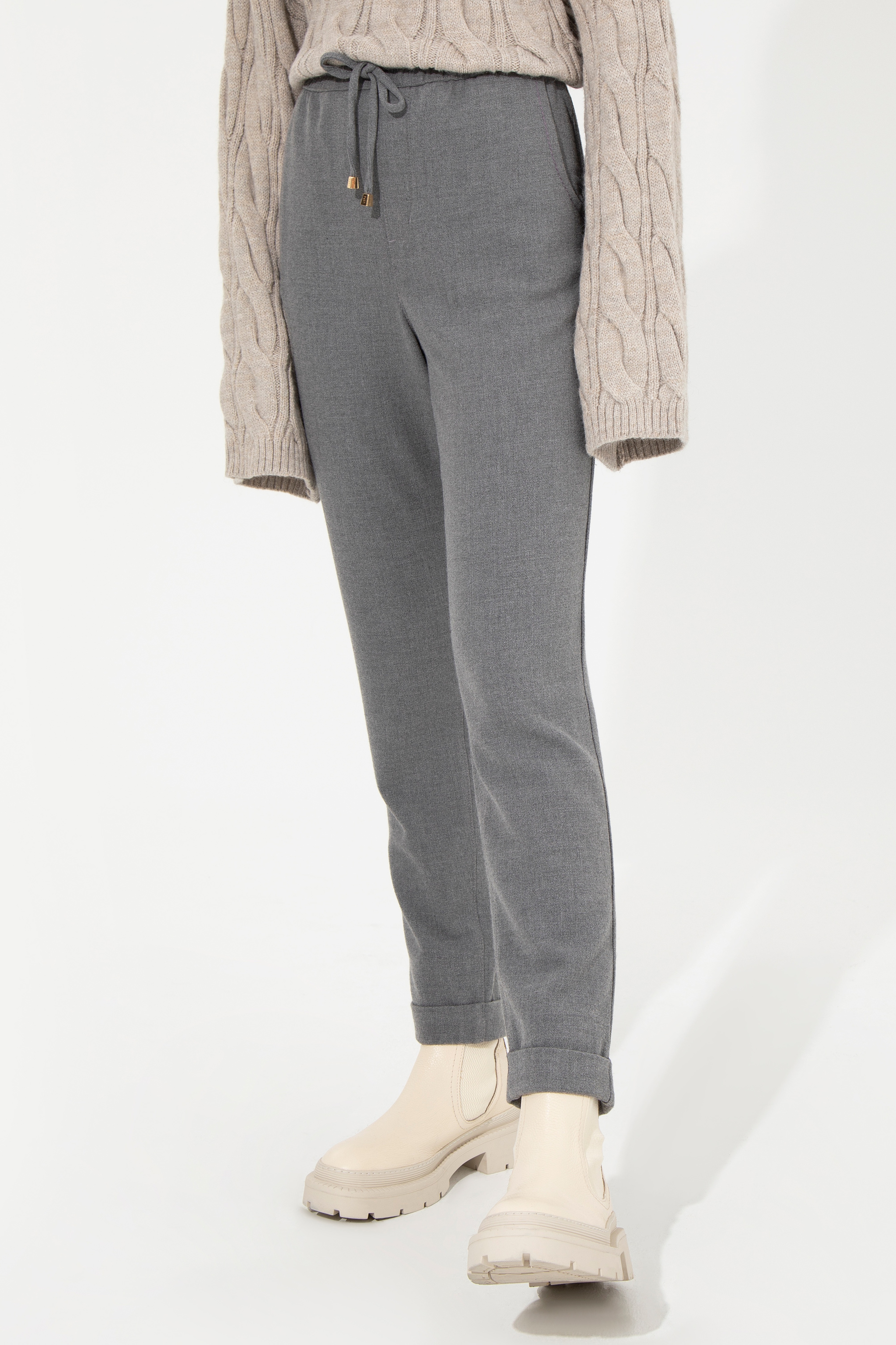Kadın Gri Pantolon - Image 3