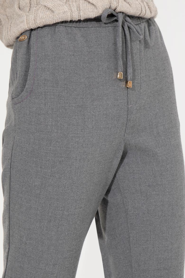 Kadın Gri Pantolon - 50253953003