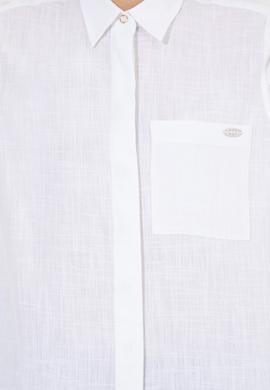 Kadın Beyaz Uzun Kollu Gömlek - 50251872007