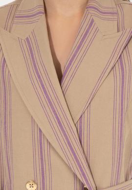 Kadın Menekşe Ceket - 50252295006