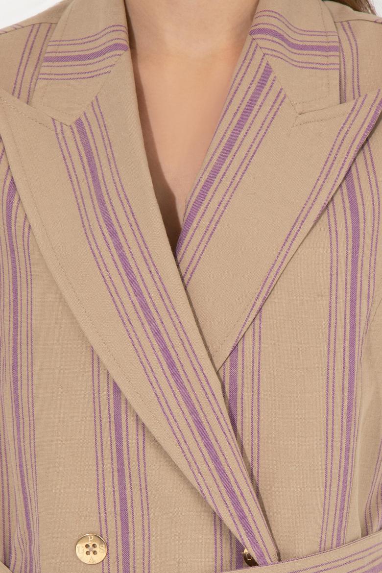 Kadın Menekşe Ceket - 50252295006