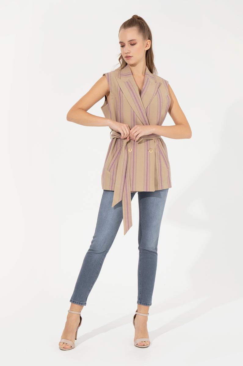 Kadın Menekşe Ceket