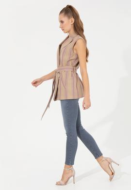 Kadın Menekşe Ceket - 50252295006