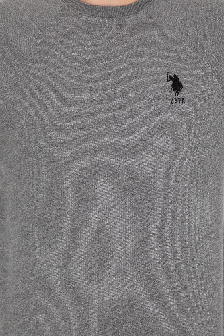 Erkek Antrasit Melanj Basic Sweatshirt - 50253181039