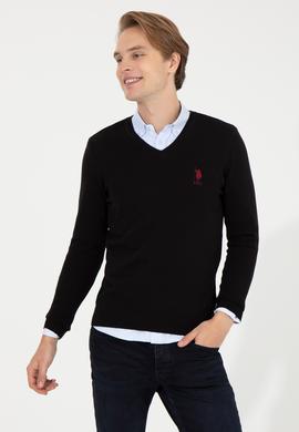 Erkek Siyah Basic Kazak - 50253445015