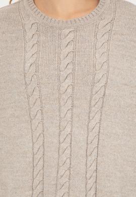 Kadın Taş Melanj Kazak - 50256651018