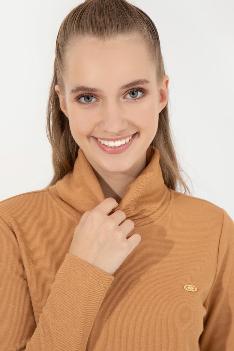 Kadın Camel Sweatshirt - 50256506038