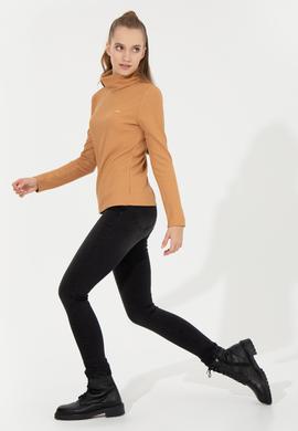 Kadın Camel Sweatshirt - 50256506038