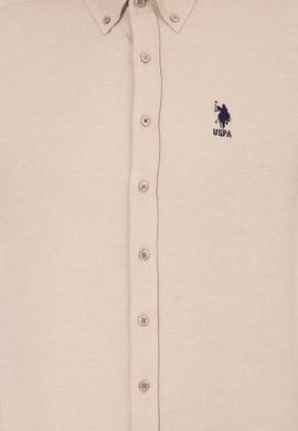 Erkek Camel Uzun Kollu Basic Gömlek - 50256741032