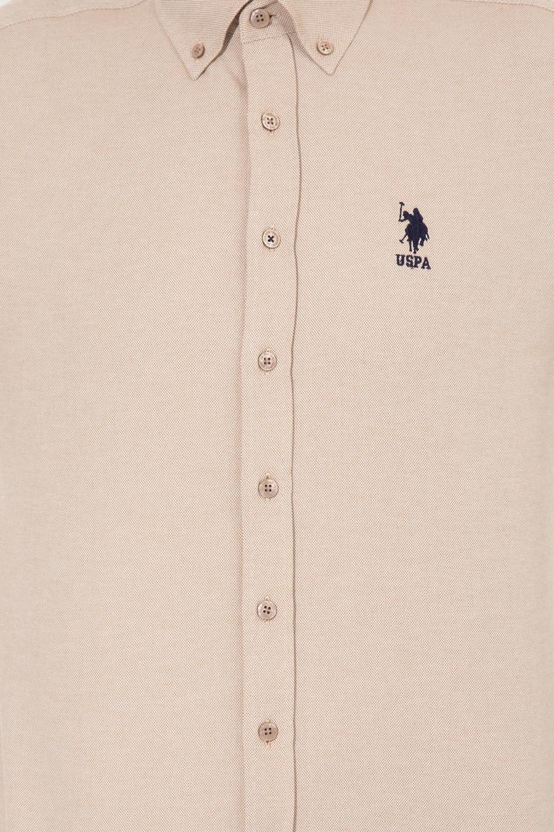 Erkek Camel Uzun Kollu Basic Gömlek - 50256741032