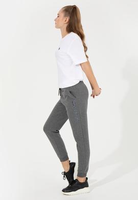 Kadın Antrasit Melanj Eşofman Altı - 50256316032