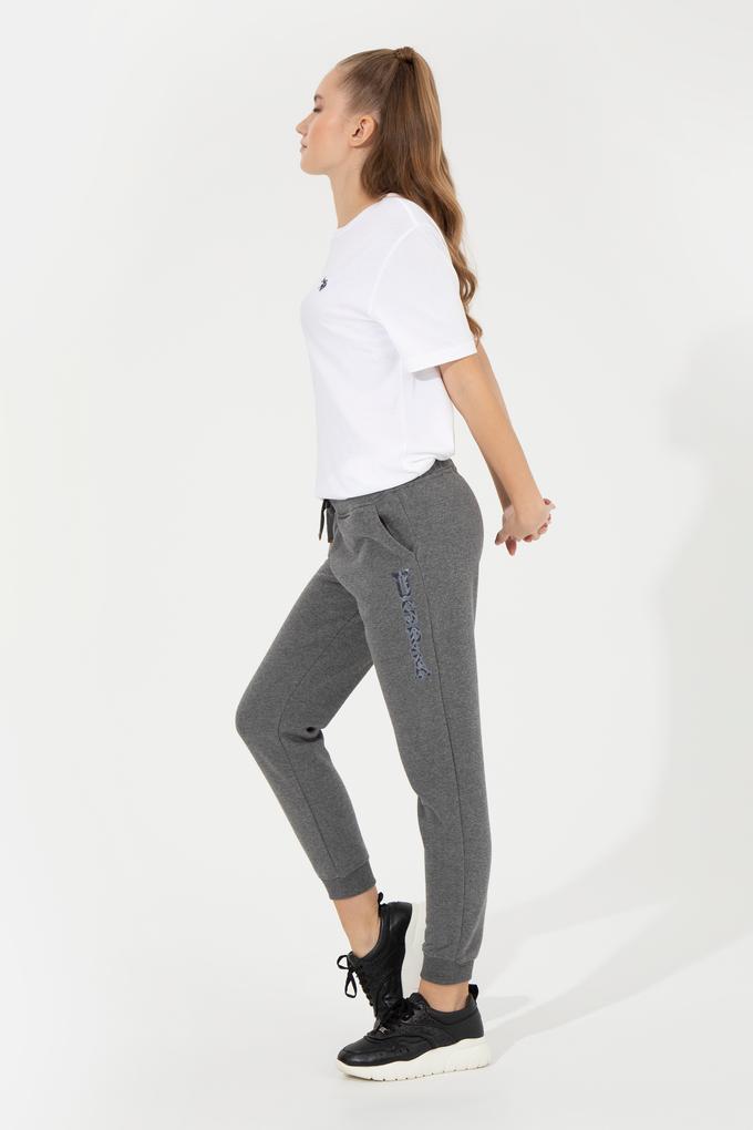 Kadın Antrasit Melanj Eşofman Altı