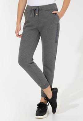 Kadın Antrasit Melanj Eşofman Altı - 50256316032