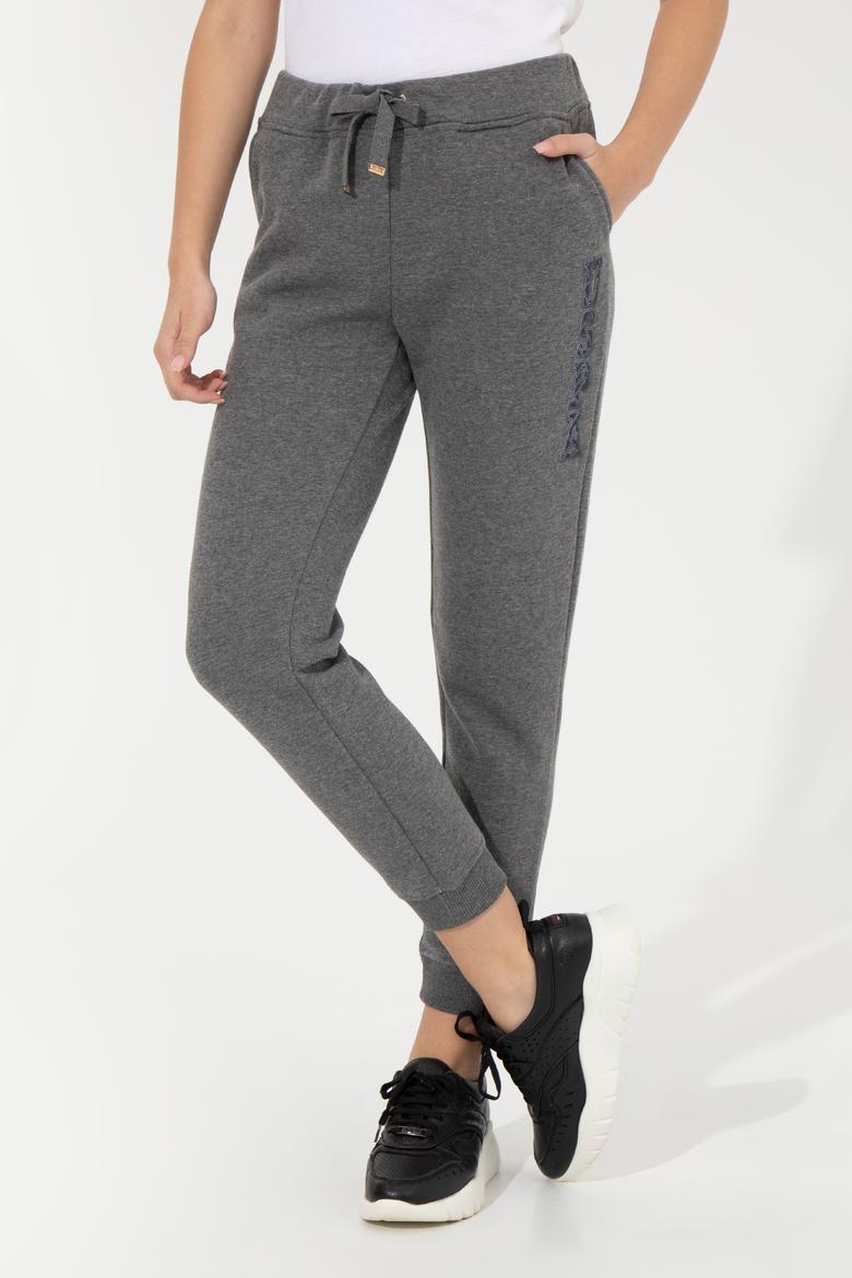 Kadın Antrasit Melanj Eşofman Altı - 50256316032