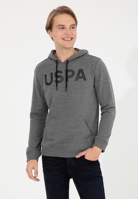 Erkek Antrasit Melanj Basic Sweatshirt - 50253328024