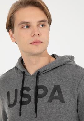 Erkek Antrasit Melanj Basic Sweatshirt - 50253328024