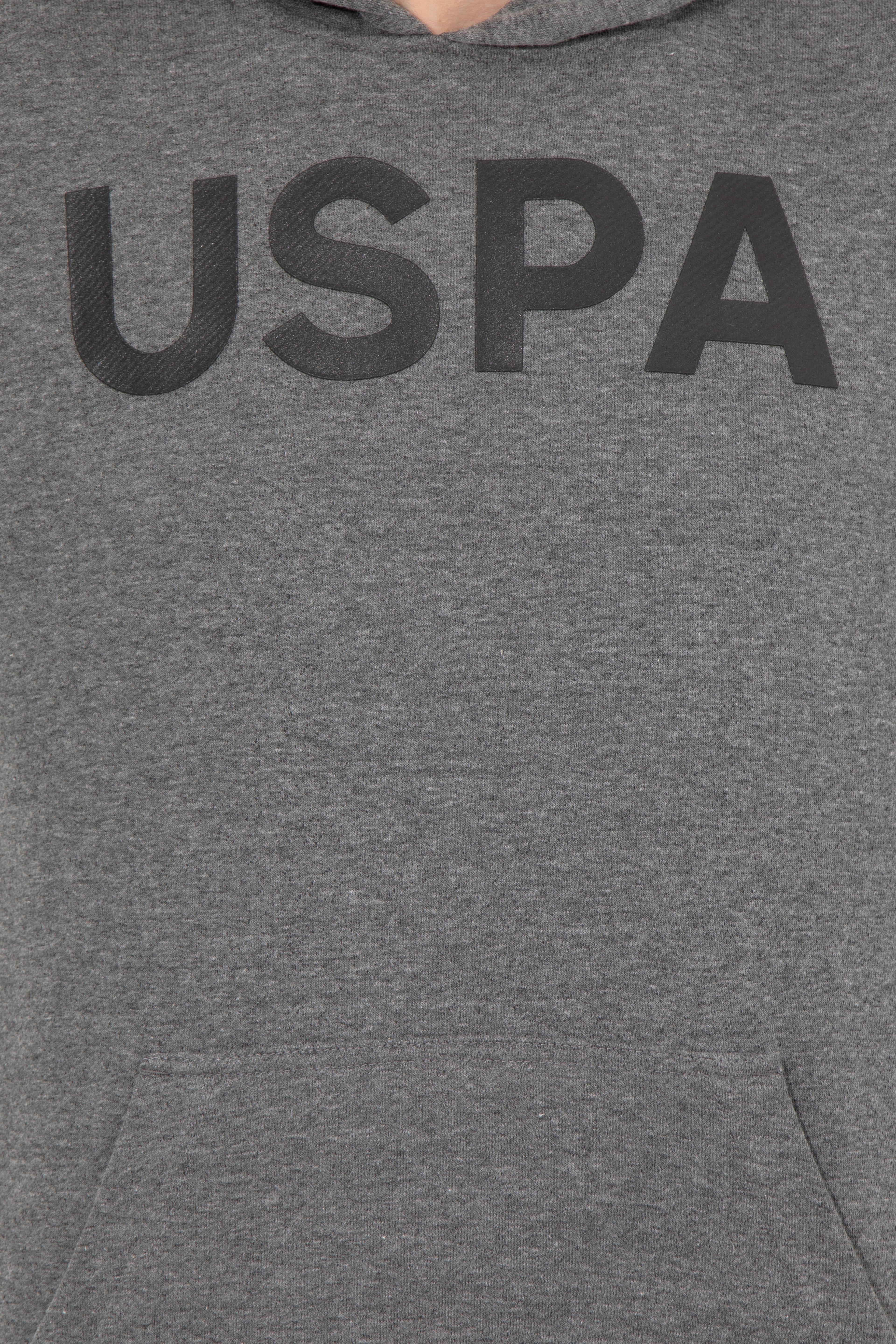 Erkek Antrasit Melanj Basic Sweatshirt - Image 6
