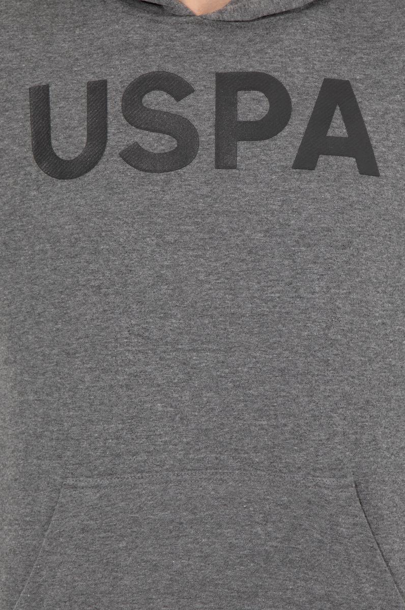 Erkek Antrasit Melanj Basic Sweatshirt