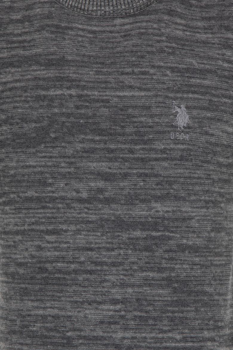 Erkek Antrasit Melanj Kazak - 50252196027