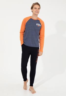 Erkek Turuncu Pijama Takımı - 50264660002