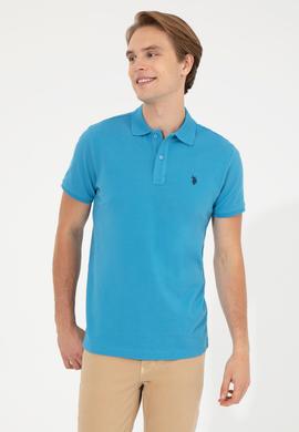 Erkek Kobalt Basic Polo Yaka Tişört - 50249149217