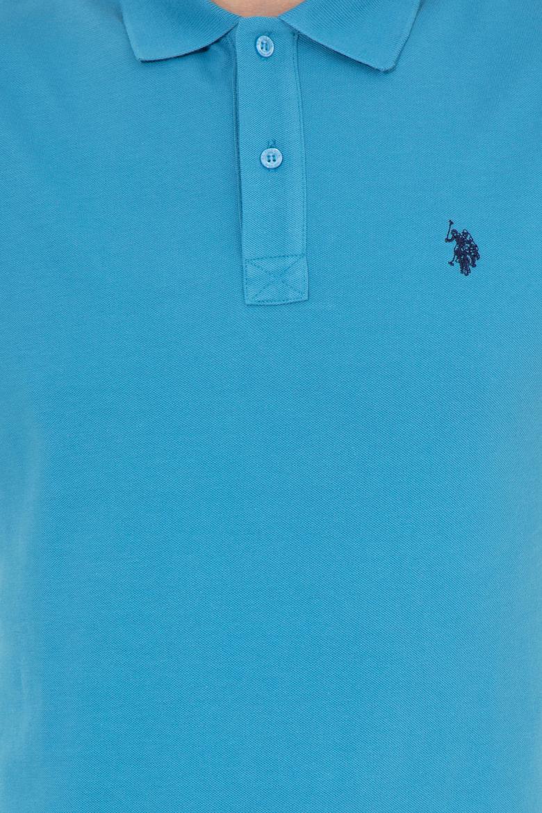 Erkek Kobalt Basic Polo Yaka Tişört - 50249149217