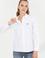 Kadın Beyaz Uzun Kollu Basic Gömlek