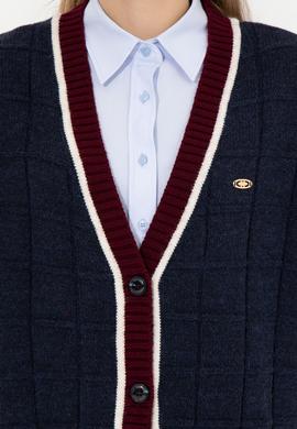 Kadın Lacivert Triko Hırka - 50256624007