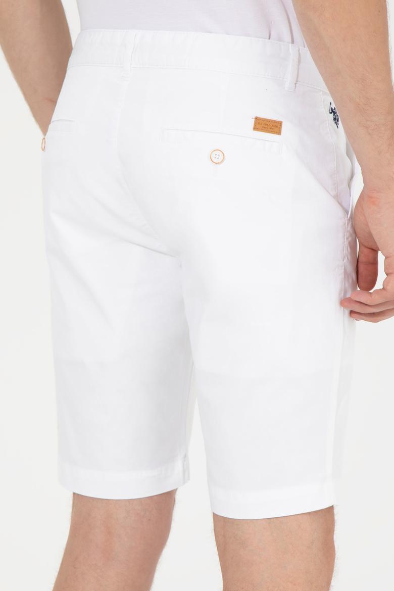 Erkek Beyaz Dokuma Şort - 50249295003