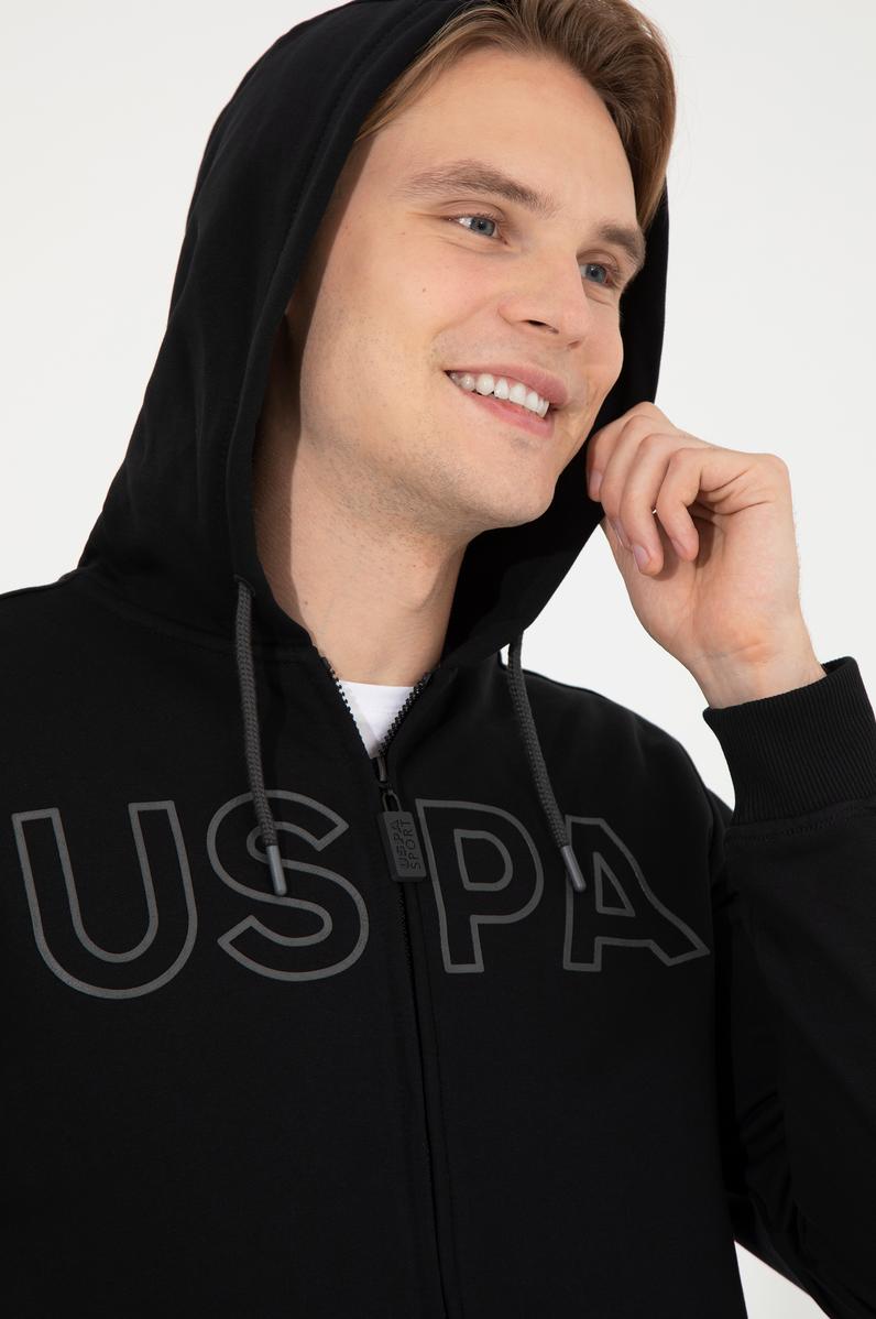 Erkek Siyah Örme Hırka