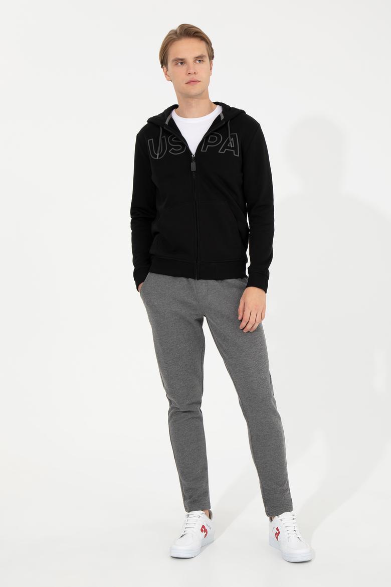 Erkek Siyah Örme Hırka - 50253125007