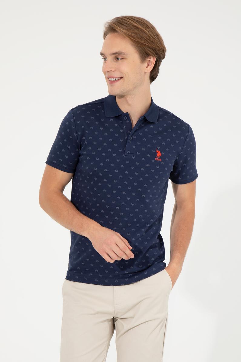 Erkek Lacivert Polo Yaka Tişört