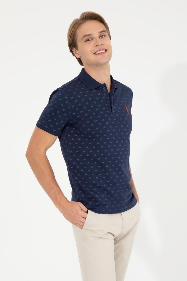 Erkek Lacivert Polo Yaka Tişört - 50249154030