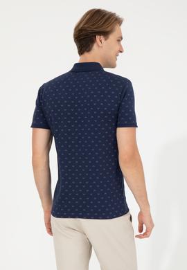 Erkek Lacivert Polo Yaka Tişört - 50249154030