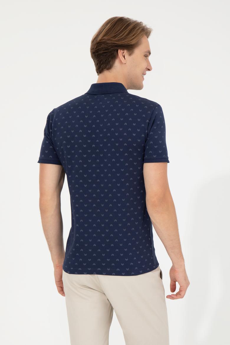 Erkek Lacivert Polo Yaka Tişört - 50249154030