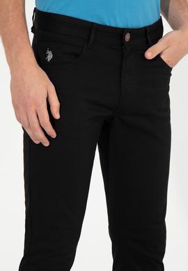Erkek Siyah Kanvas Pantolon - 50249449038