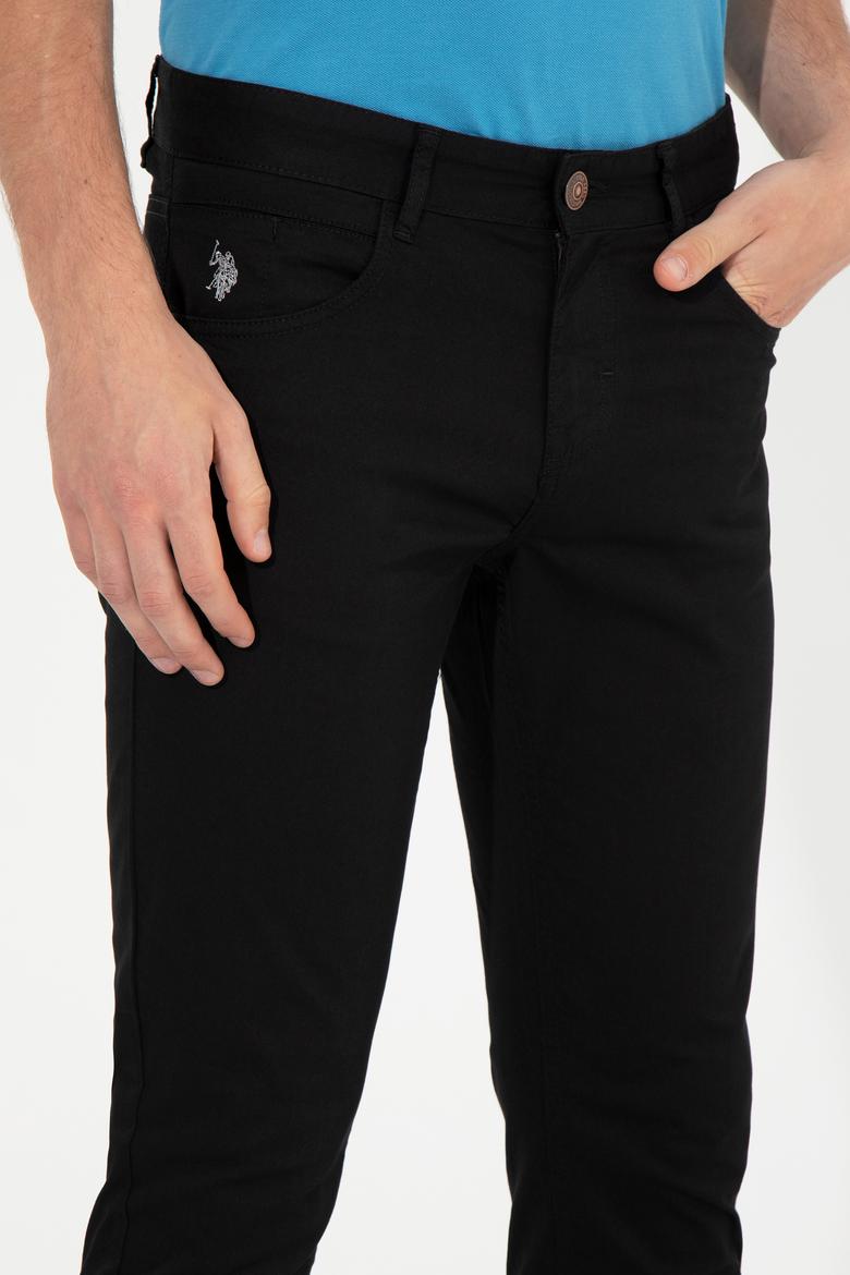 Erkek Siyah Kanvas Pantolon - 50249449038